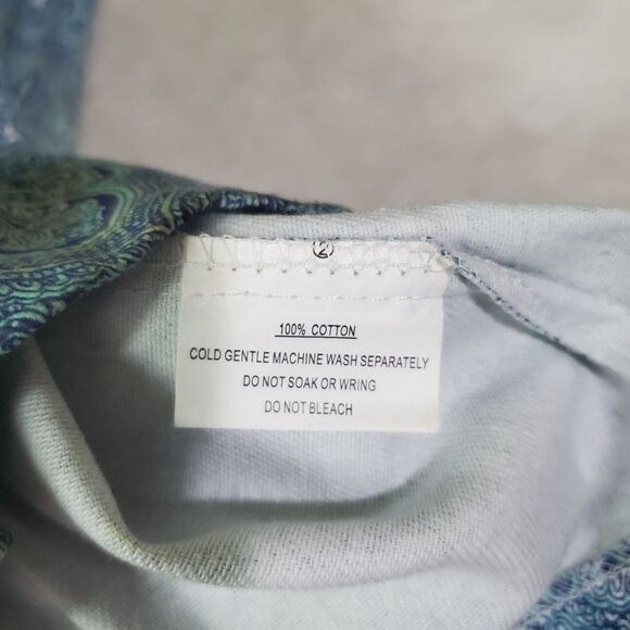 LF Angel Biba womens Romper dress blue color size 6 adjustable 100 % cotton new - Picture 11 of 14